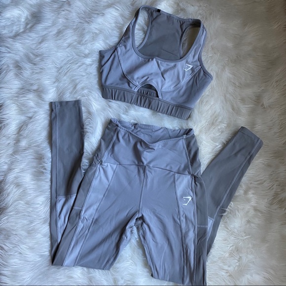 Gymshark Pants - Gymshark Top and Leggings Set